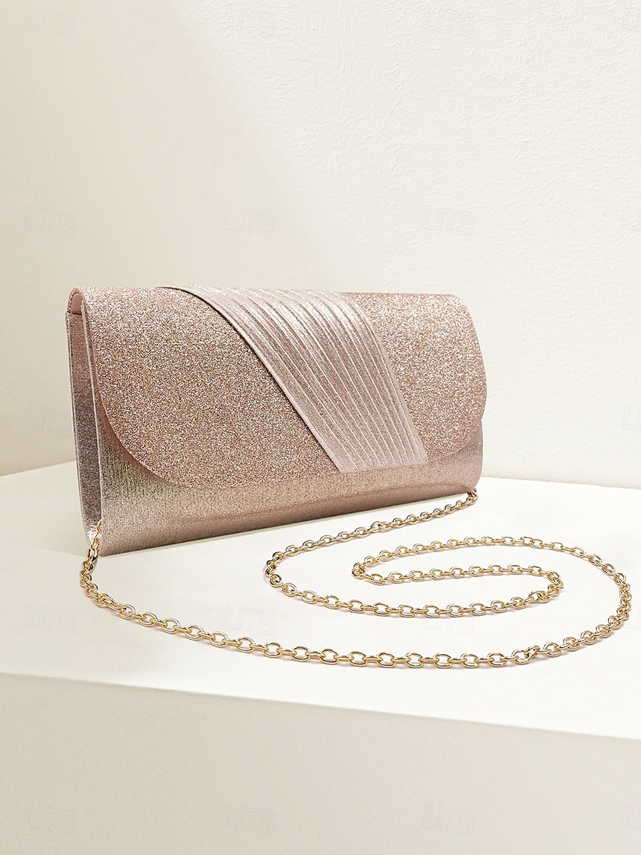 Handbag leatherette Wedding Evening Party Elegant Wedding With Pure Color Evening Handbag 2025 - $31.99 –P9