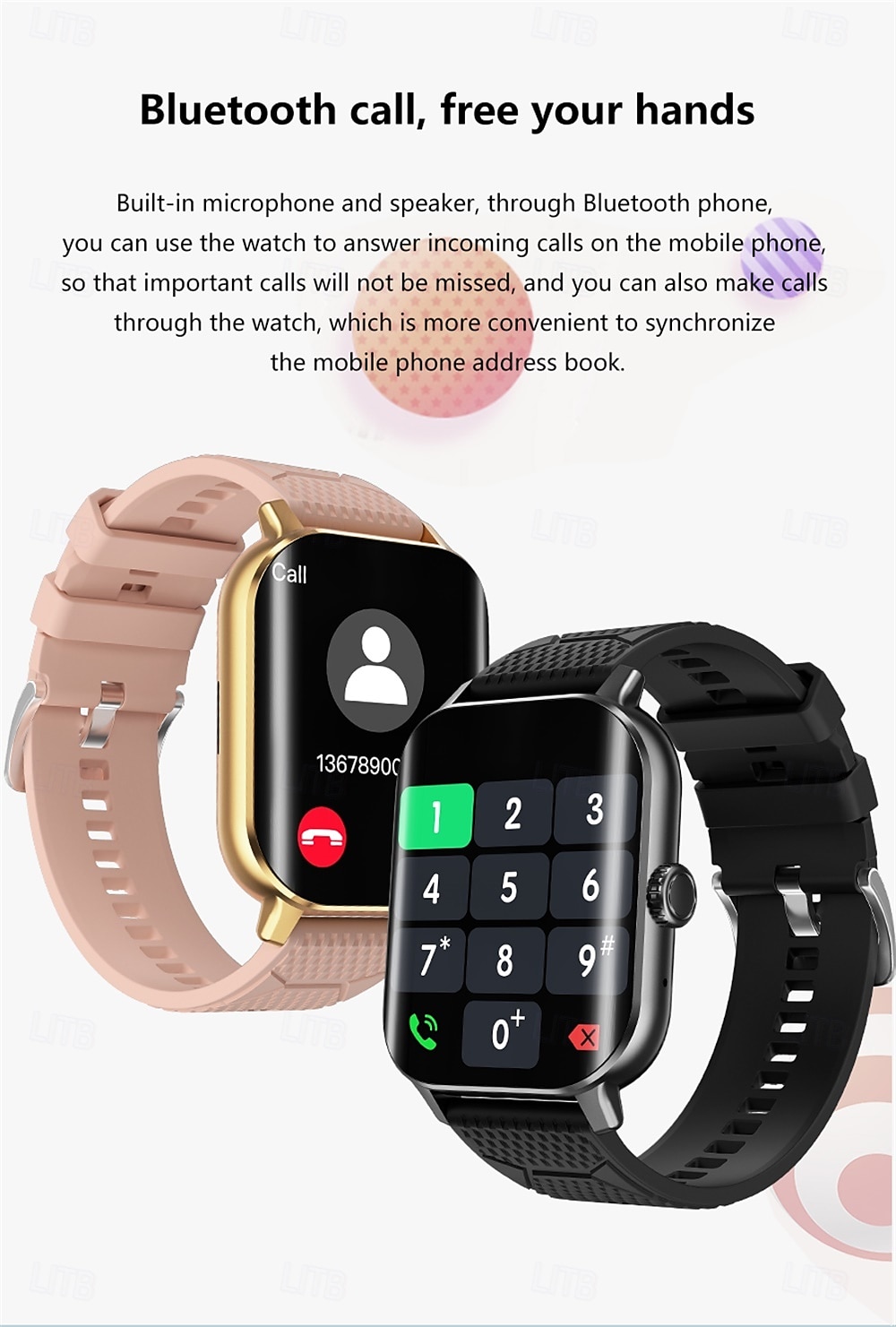 696 F12 Smart Watch Monitor aktywności Fitness ECG PPG Bluetooth Przypomnienie o połączeniu Android iOS IP67 38mm 2.02 2025 - $48.99 –P11