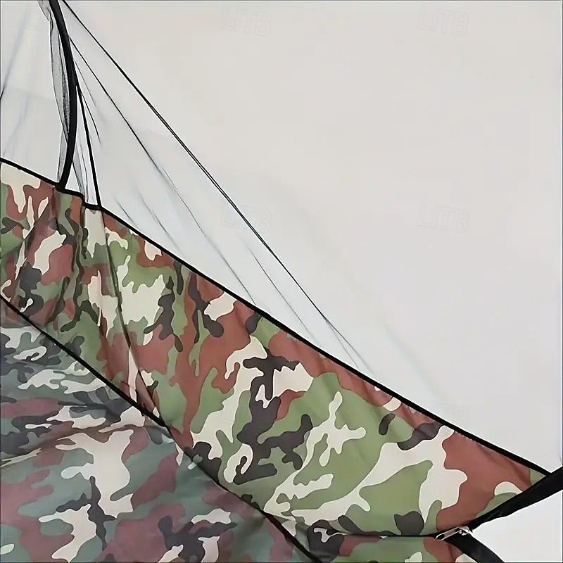 Portable Camouflage Mosquito Net Tent Easy Installation Sunshade and Insect Proof Waterproof Fabric Suitable for Outdoor Travel 2025 - $135.99 –P4