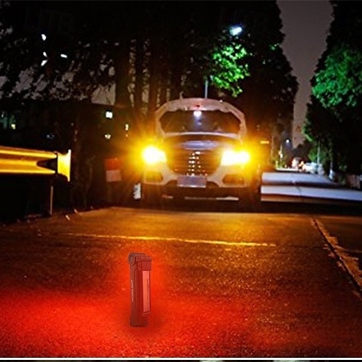 Lampe de travail rechargeable à LED 1 pièce avec 5 modes d'éclairage sélectionnables dotée d'une base magnétique et d'une conception pliable polyvalente. Idéal pour les réparations automobiles, le de 2025 ? $13.99 –P4