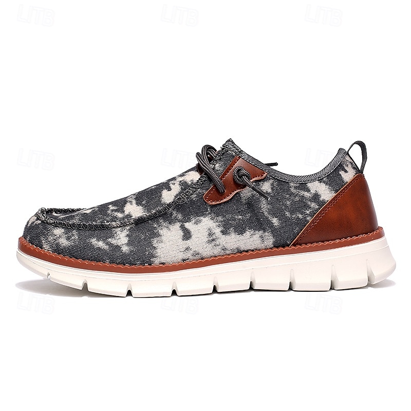 tênis masculino moderno slip-on, malha cinza com sola acolchoada, conforto leve para uso diário de 2025 por $26.99 –P5