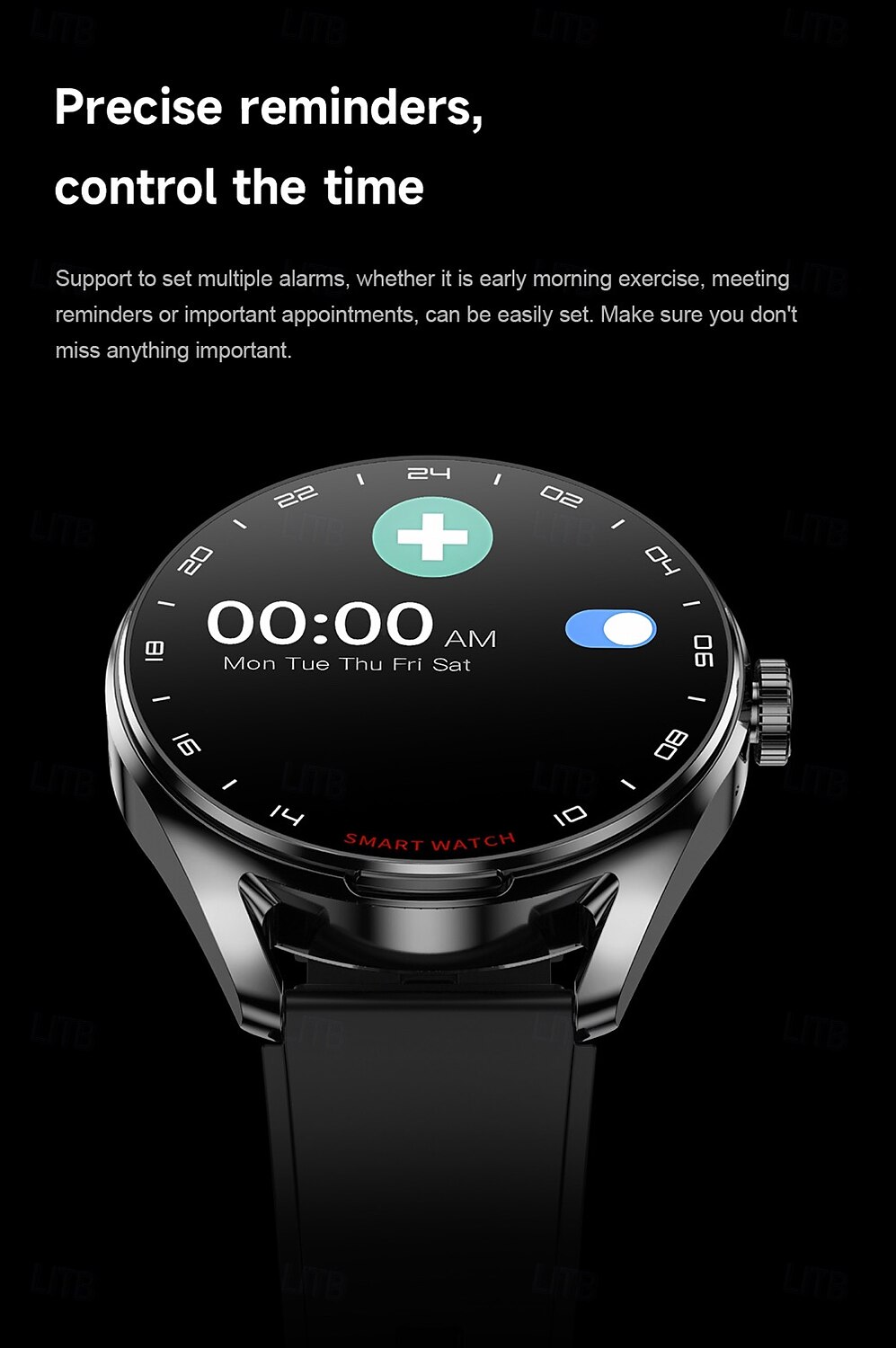 696 D9 Smart Watch 1.46 inch Smartwatch Fitness Running Watch Bluetooth Pedometer Call Reminder Sleep Tracker Compatible with Android iOS Men Hands-Free Calls Message Reminder Watches with Earbuds 2025 - $69.99 –P10
