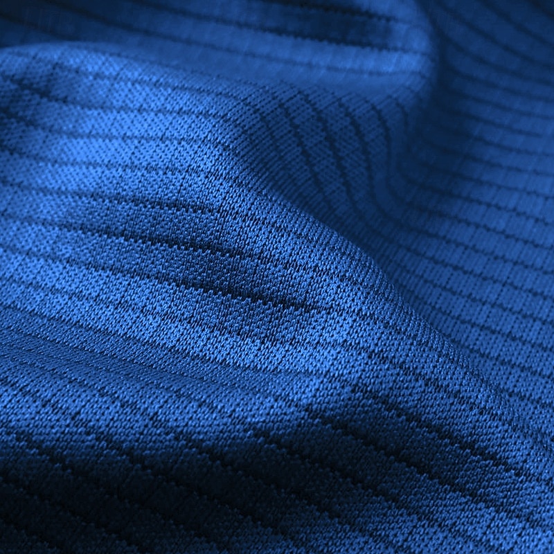 Herren T-Shirt Kurzarmshirt Kurzarm Rundhalsausschnitt Frühling & Herbst Einfarbig Mode Designer Schnelltrocknend reflektierende Streifen Urlaub Straße Ausgehen Blau Marineblau Schwarz Top T-Shirt 2026 - $16.49 –P6