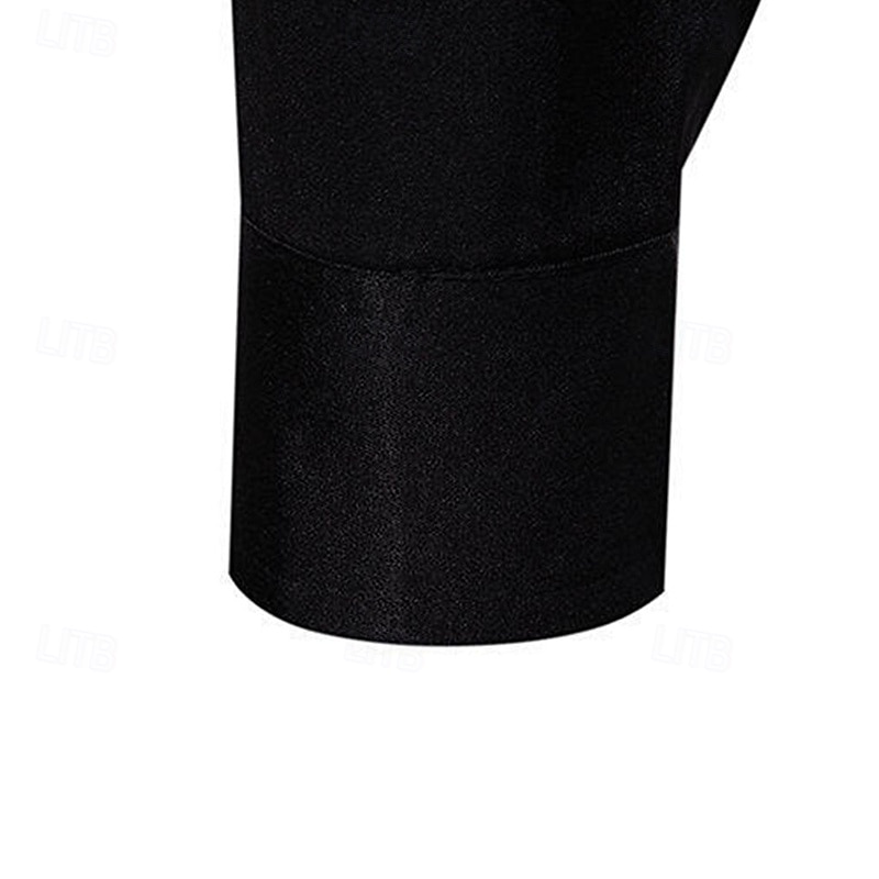 Per uomo Camicia Camicia estiva Maglietta informale Camicia da spiaggia Camicia con bottoni Nero Bianco Manica lunga Floreale Bavero Da mare Hawaiano Con ricami Abbigliamento Poliestere Di tendenza del 2025 a $36.99 –P10