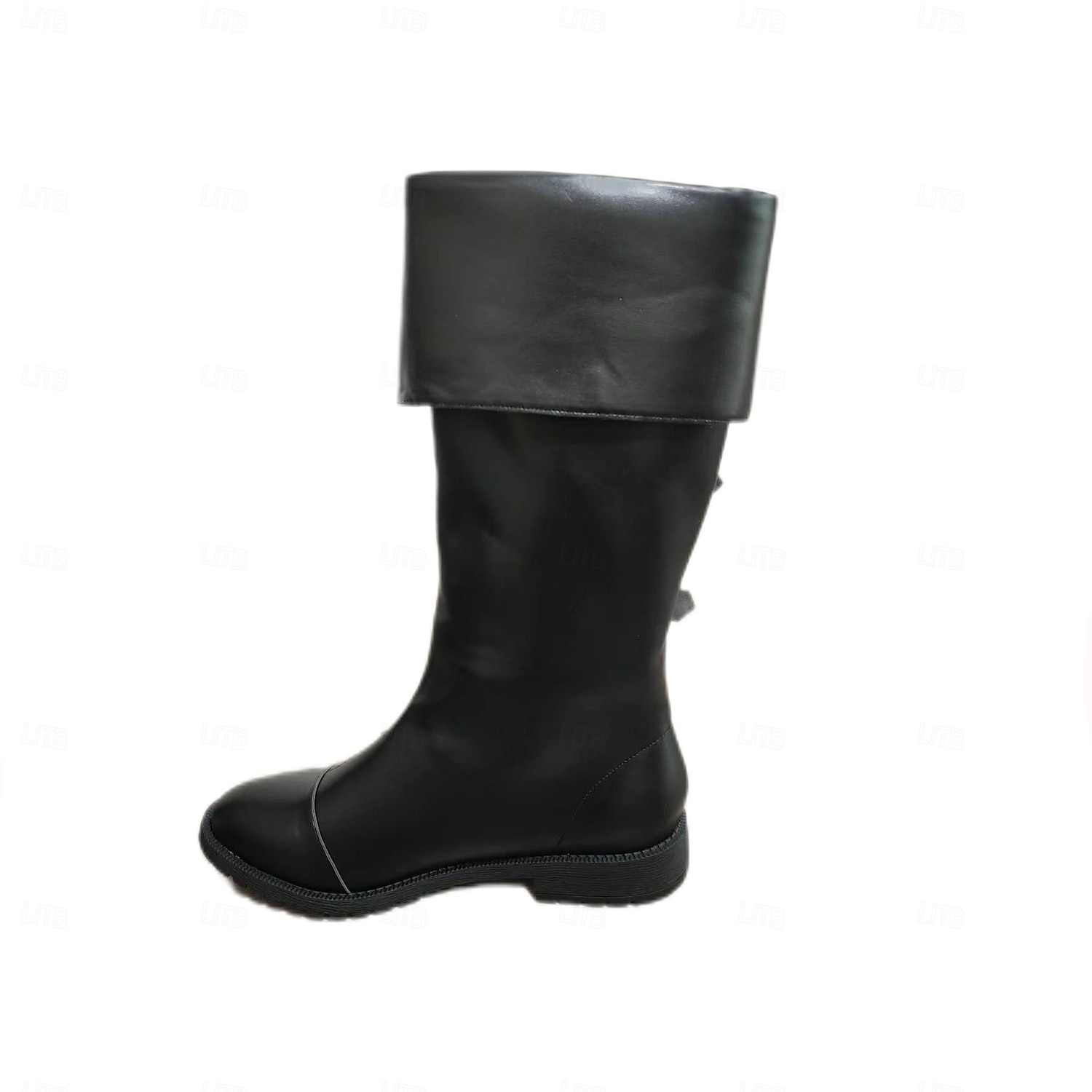 Medieval Renaissance Shoes Knee High Boots Flat Jazz Boots Pirate Viking Crusader Men's Celtic Pirate Halloween Masquerade Performance Party & Evening LARP Adults' Shoes 2025 - $58.99 –P12