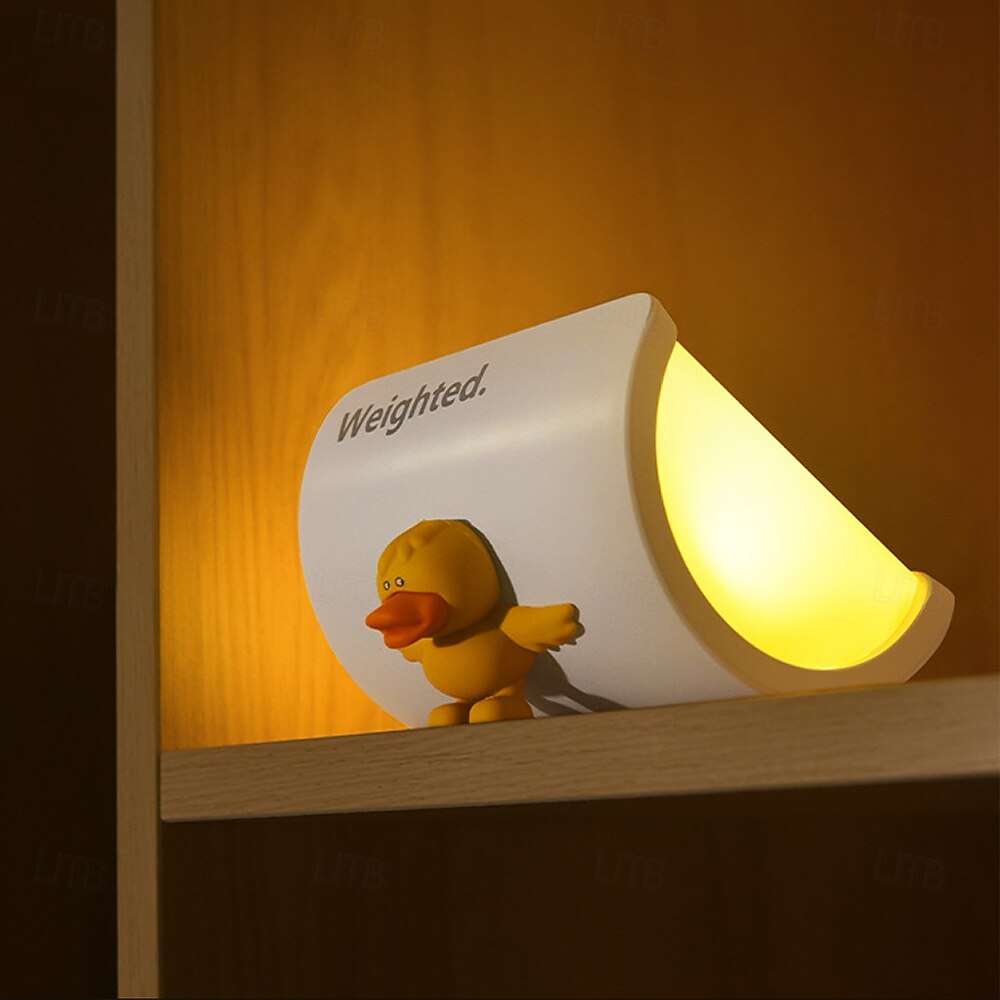 Veilleuse LED décorative en forme de canard, lampe de bureau à intensité variable et rechargeable, éclairage pour enfants, réglage de la luminosité de 2025 ? $24.99 –P2
