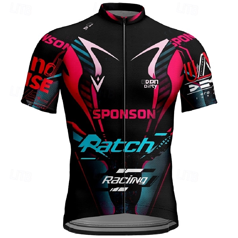Herr Cykeltröja Kortärmad Cykel T-shirt Tröja med 3 bakfickor Bergscykling Andningsfunktion Snabb tork Anatomisk design Uppsugande Gul Röd Blå sporter Kläder 2025 - $20.99 -P11