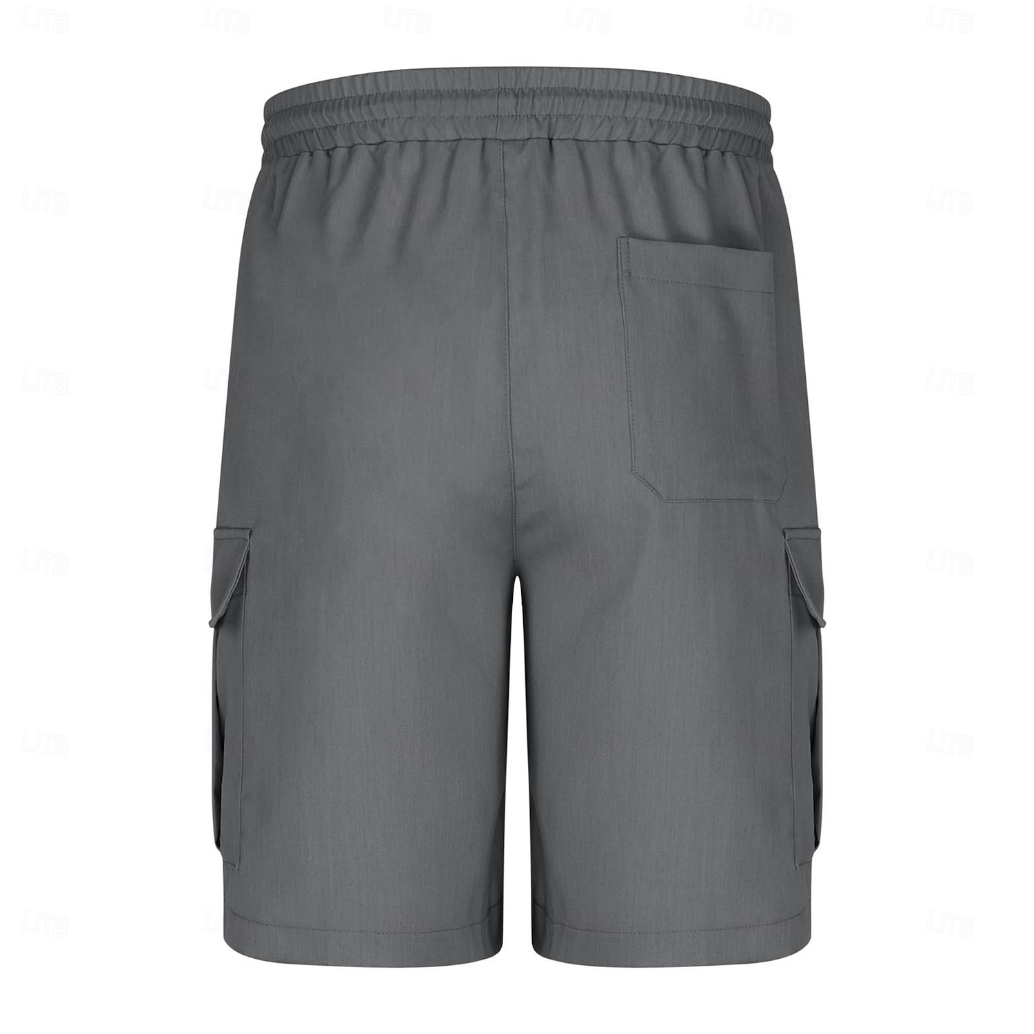 Herren Cargo-Shorts Shorts Sommershorts Freizeitshorts Elastischer Bund Mehrere Taschen Gerader Schnitt Einfach Feuchtigkeitsableitend tragbar Knielang Outdoor Lässig Täglich Mode Streetwear Cachi 2025 - $22.99 –P3