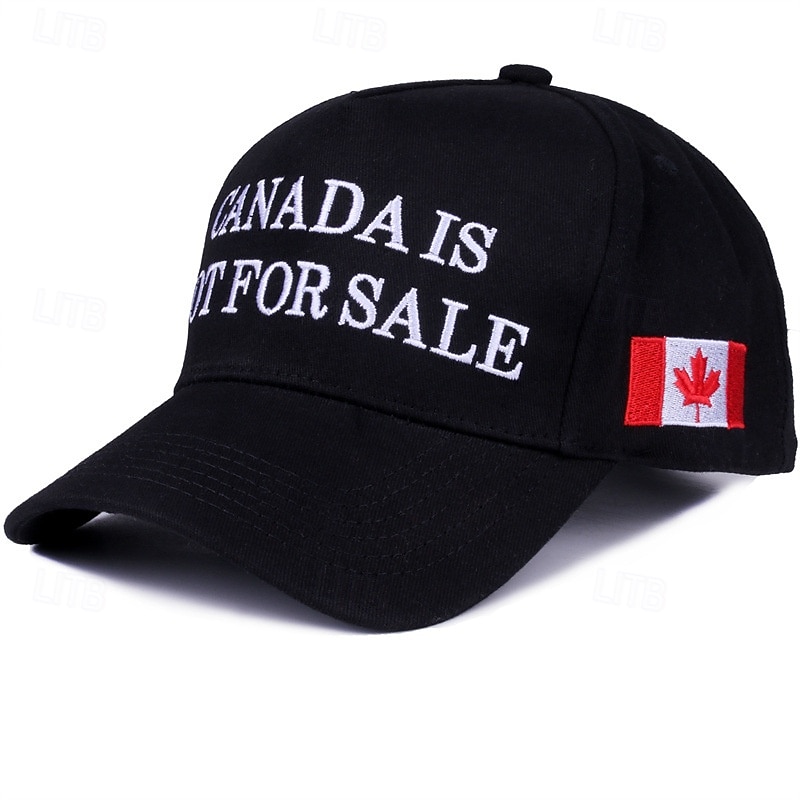 Per uomo Cappellino da Baseball Cappello da Sole Cappello da Camionista Nero Vino Misto Poli / Cotone Ricamato Moda Casual Quotidiano Weekend Bandiera Personaggio & Slogan Regolabile Protezione del 2025 a $8.99 –P10