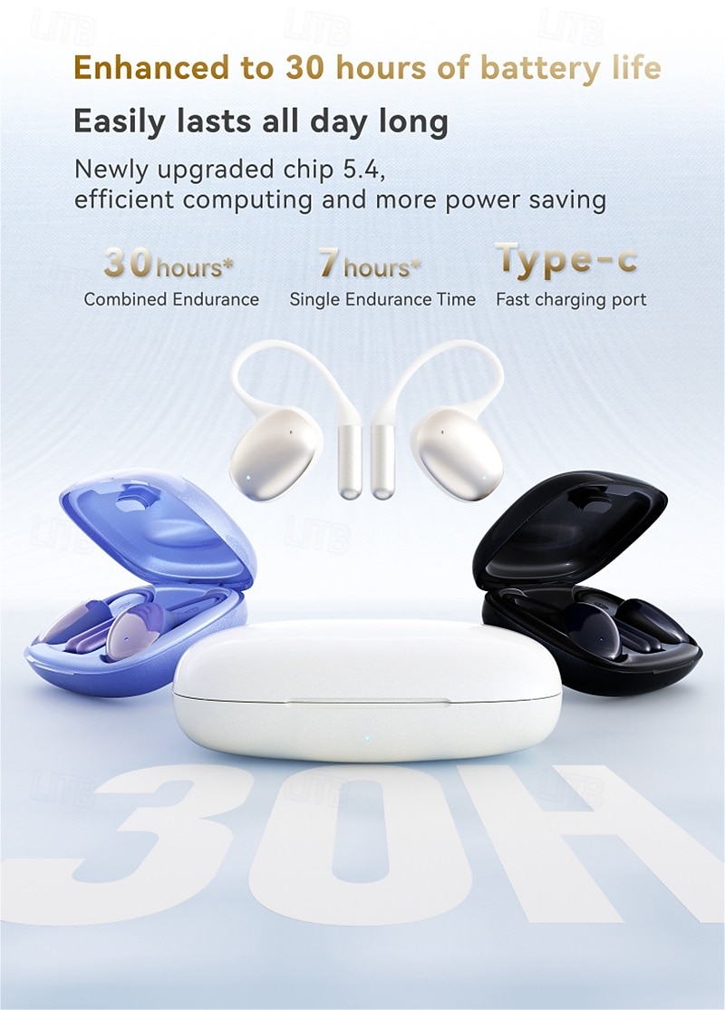 Fineblue Беспроводная гарнитура F2Pro TWS с Bluetooth 5.0 и интеллектуальным шумоподавлением Водонепроницаемая стереогарнитура с микрофоном 2025 - $75.99 –P11