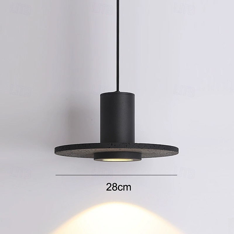 33 cm Design de Lanterne Suspendue Formes Géométriques Suspension Pierre Style Artistique Style Formel Le style rétro ancien Rustique 110-120V 220-240V de 2025 ? $148.99 –P6