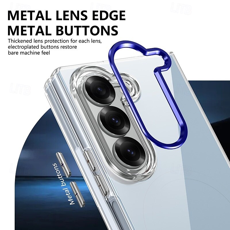Phone Case For Samsung Galaxy Z Fold 3 Back Cover Shockproof Retro PC 2025 - $24.99 –P3