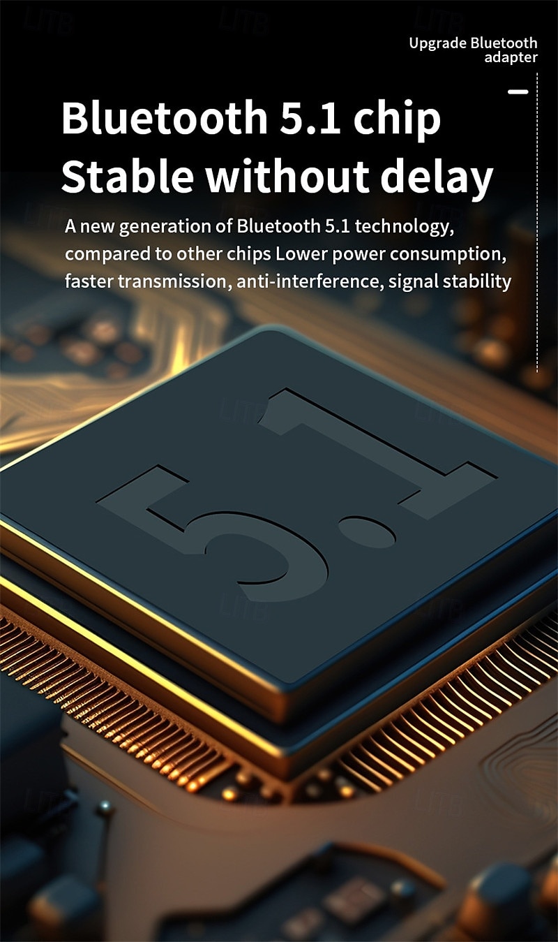 2025年 Bluetooth 5.1 サウンド トランスミッター レシーバー 2 in 1 ワイヤレス サウンド アダプター (携帯電話、タブレット、テレビ、ゲーム機用)  コレクション – $31.99 –P5