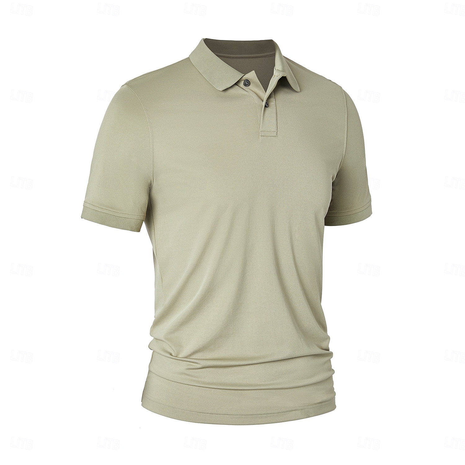 Herren Polo Strick-Polopullover Formell Arbeit Umlegekragen Kurzarm Einfarbig Button-Down Frühling Wein Dunkelgrau Schwarz Weiß Hellgrün Khaki Polo 2025 - $32.99 –P4