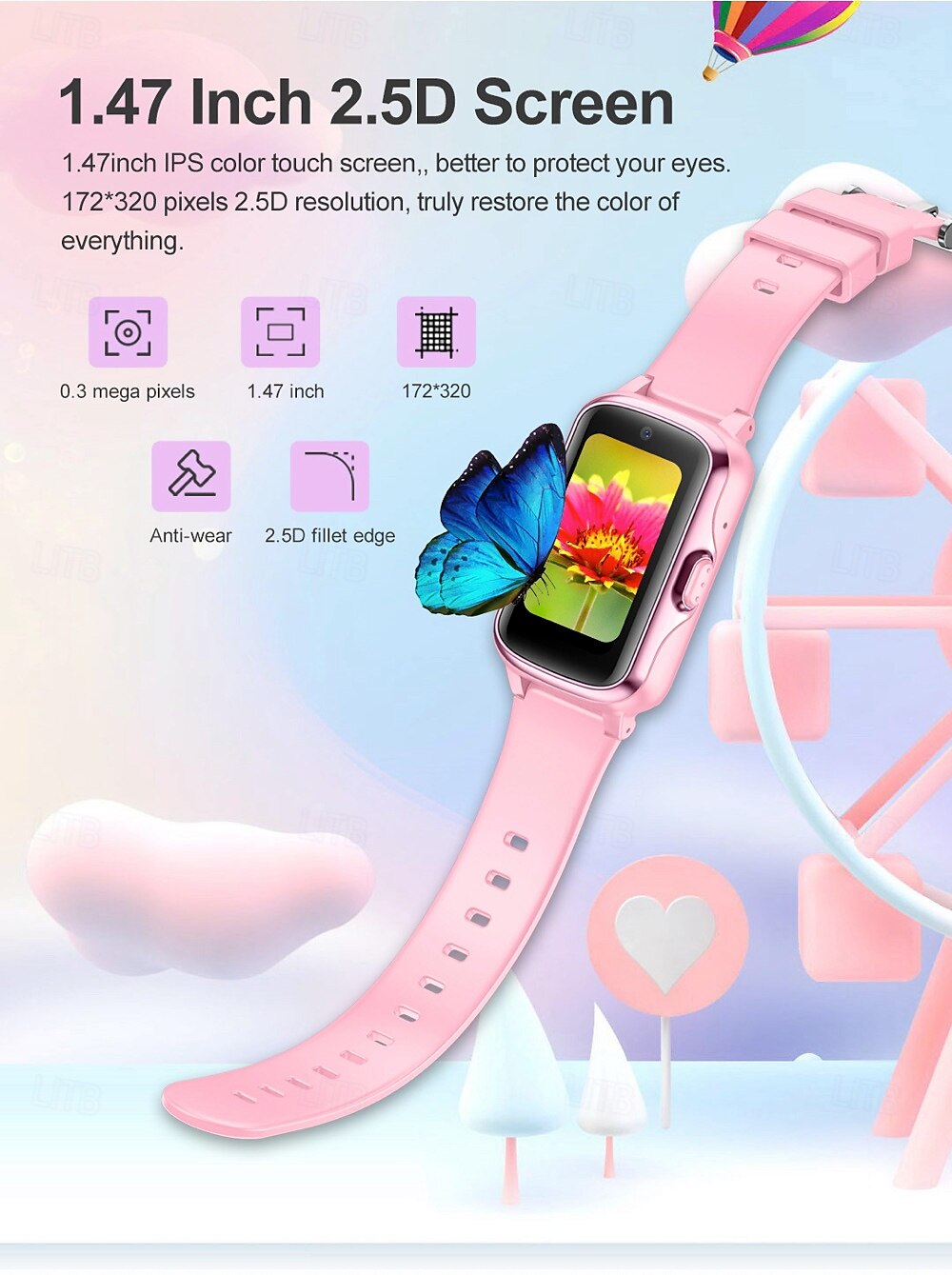 696 D37 Orologio intelligente 1.47 pollice Orologio da Corsa Fitness Smartwatch Bluetooth ECG+PPG Contapassi Promemoria chiamata Compatibile con Android iOS Da donna Da uomo Chiamate in vivavoce del 2025 a $74.99 –P2