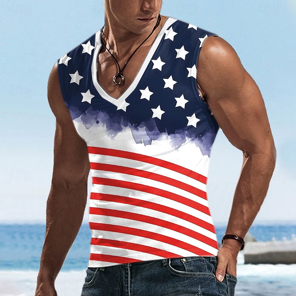 4 juli 2026 250:e minnesdagen patriotisk patriot 3D-tryck crew neck kortärmad t-shirt vardaglig gata 2026 - $16.49 –P2