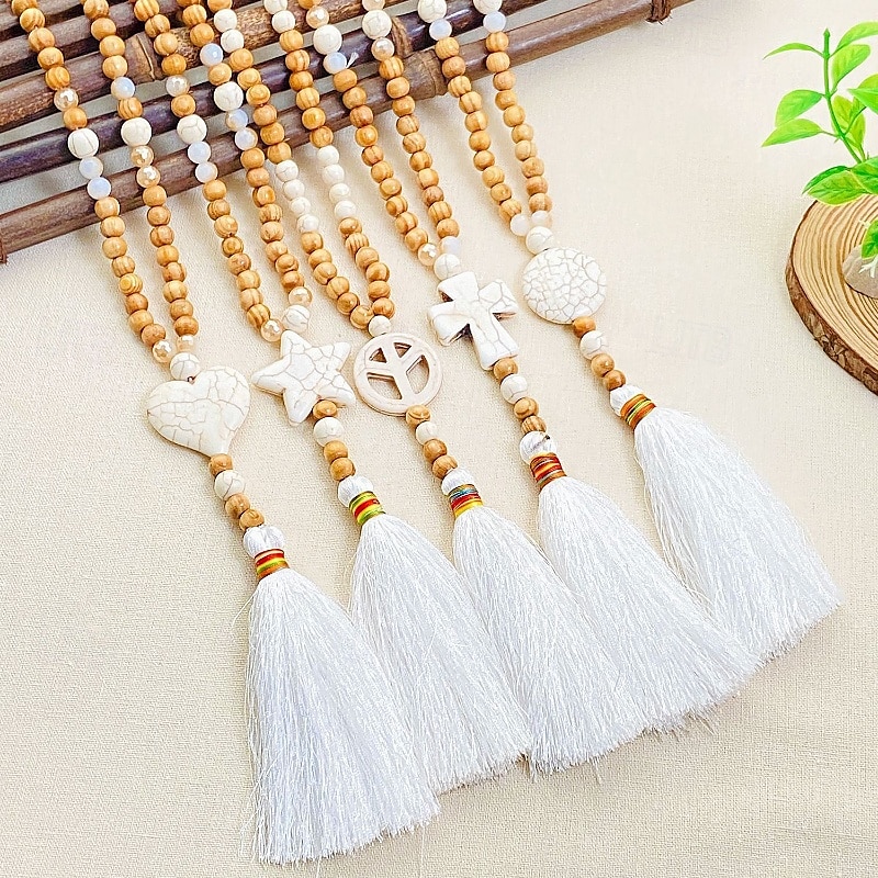 Women's necklace Fashion Street Color Block Necklaces 2025 - $13.99 –P1