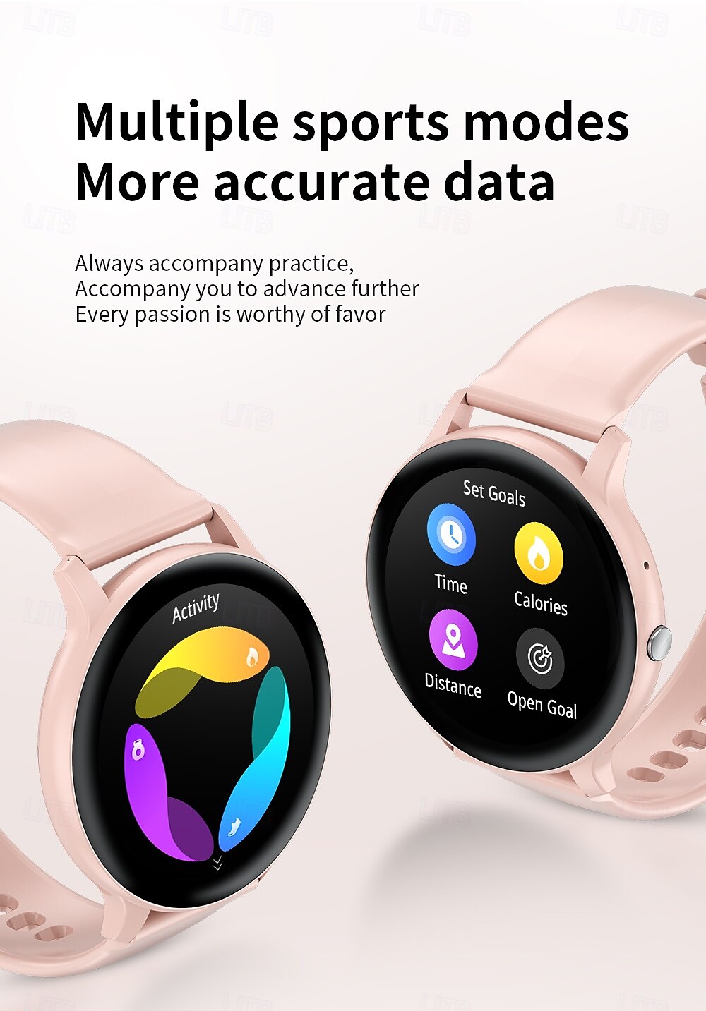 LIGE BW0905 Smart Watch Fitness Tracker Heart Rate Monitor Bluetooth Android iOS Waterproof 1.69" 2025 - $33.99 –P8
