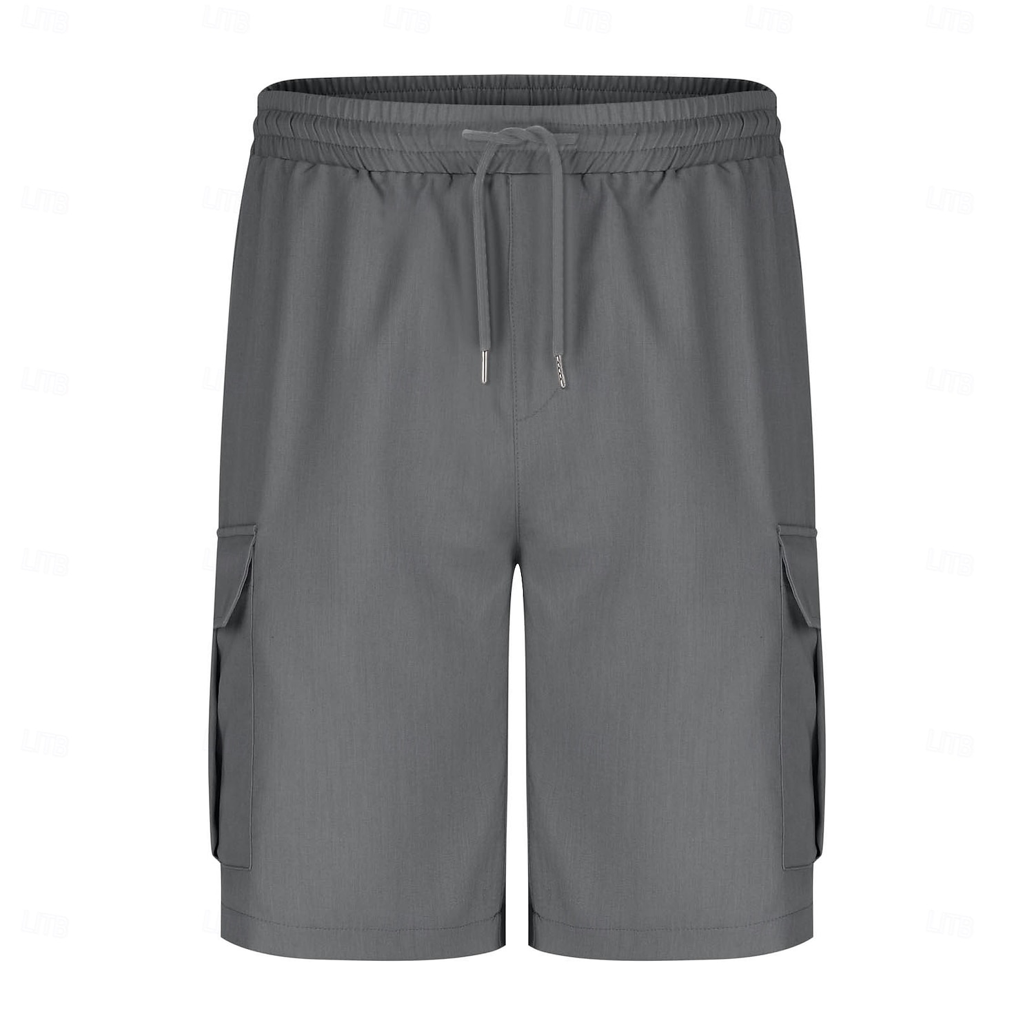 Herren Cargo-Shorts Shorts Sommershorts Freizeitshorts Elastischer Bund Mehrere Taschen Gerader Schnitt Einfach Feuchtigkeitsableitend tragbar Knielang Outdoor Lässig Täglich Mode Streetwear Cachi 2025 - $22.99 –P2