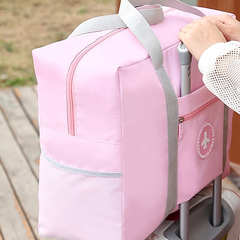 Weekender Bag Travel Duffel Bag with Shoe Compartment, Gym Bag with Wet Dry Separation for Women Men, Waterproof Foldable Travel Storage Bag with Handle, Trolley Bag for Luggage Organization 2025 - $9.99 –P6