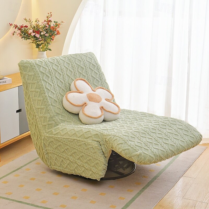 1 st elastiskt armlöst golvsofffodral lazy boy relax soffa underöverdrag stretch enkel soffa kuddfodral för vardagsrum hem 2025 - $50.99 –P3