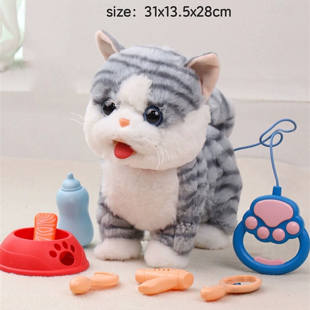 Puppy Toys for Kids Toy Dogs That Walk and Bark Walking Dog Toy for Kids with Leash Interactive Stuffed Puppy with Remote Control for Girls and Boys Aged 3-7 Year Old 2025 - $64.99 –P10
