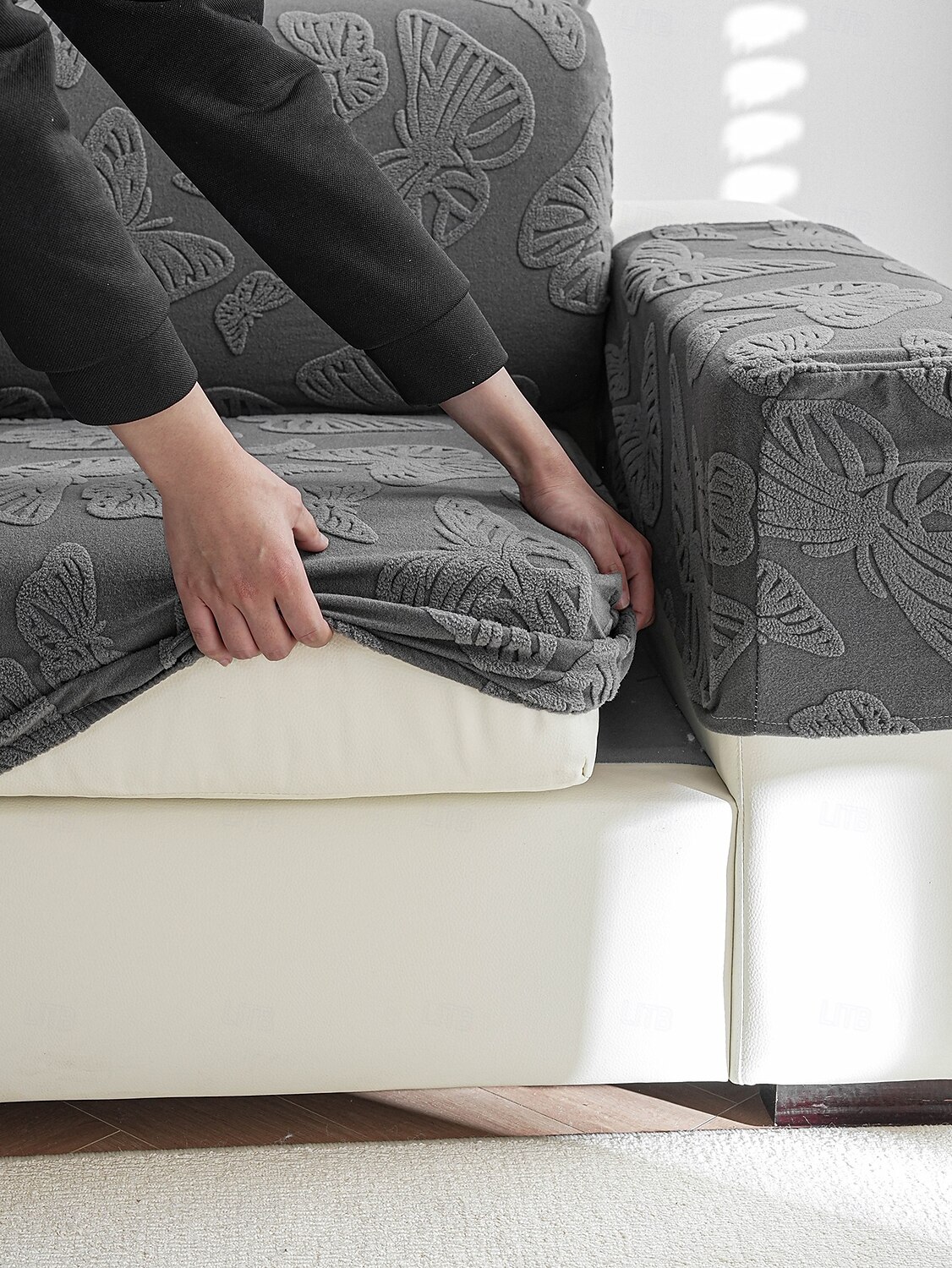 housse de canapé housse de coussin de siège housses en polyester à imprimé géométrique de 2025 ? GBP £12 –P7