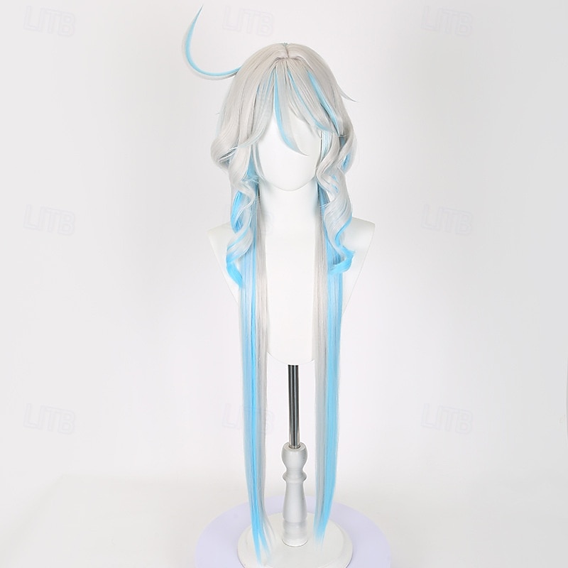Genshin Impact Focalors Anime Περούκες για Στολές Ηρώων Περούκες για Στολές Ηρώων Απόκριες Πάρτι Comic Con Περούκα Για Ανδρικά Ενηλίκων 2025 - $26.99 –P3