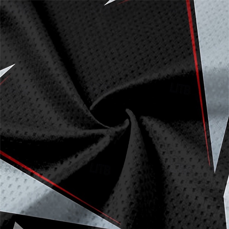 Муж. Велокофты Геометрический принт С короткими рукавами Велоспорт Футболка Футболка Джерси с 3 задними карманами Горные велосипеды Быстровысыхающий Анатомический дизайн Фитиль Дышащий Виды спорта 2025 - $25.99 –P2