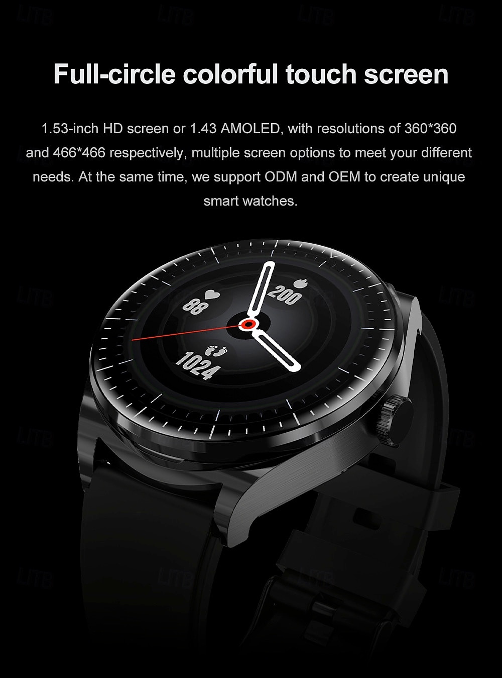 696 N15 Εξυπνο ρολόι 1.53 inch Έξυπνο ρολόι Bluetooth ΗΚΓ + PPG Βηματόμετρο Υπενθύμιση Κλήσης Συμβατό με Android iOS Γυναικεία Άντρες Κλήσεις Hands-Free Υπενθύμιση Μηνύματος IP 67 Θήκη ρολογιού 51mm 2025 - $73.99 –P4