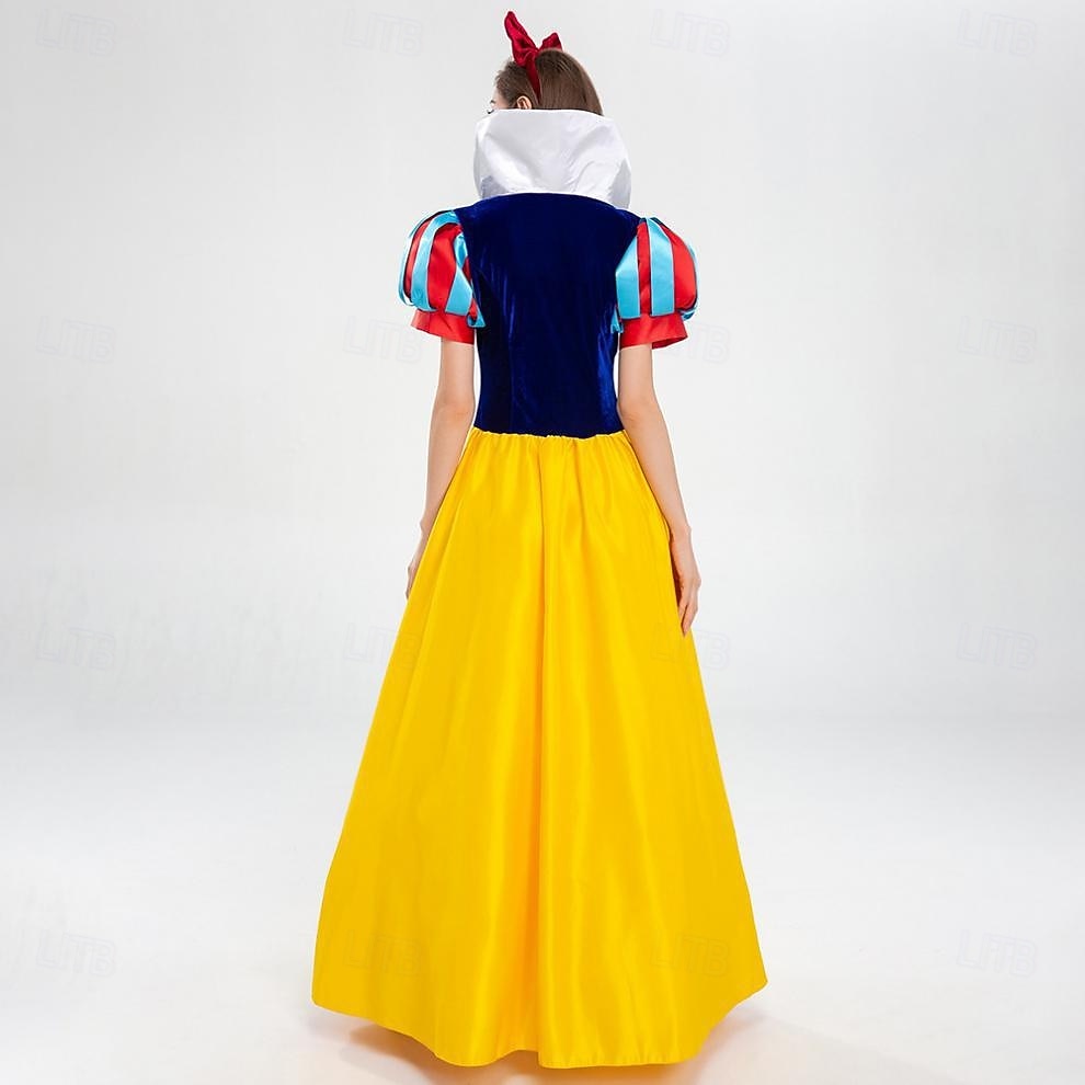 Schnee und die sieben Freunde Prinzessin Fee Kleid Cosplay Kostüm Umhang Verkleiden for Damen Erwachsene Halloween Karneval Party Leistung 2026 - $65.99 –P8