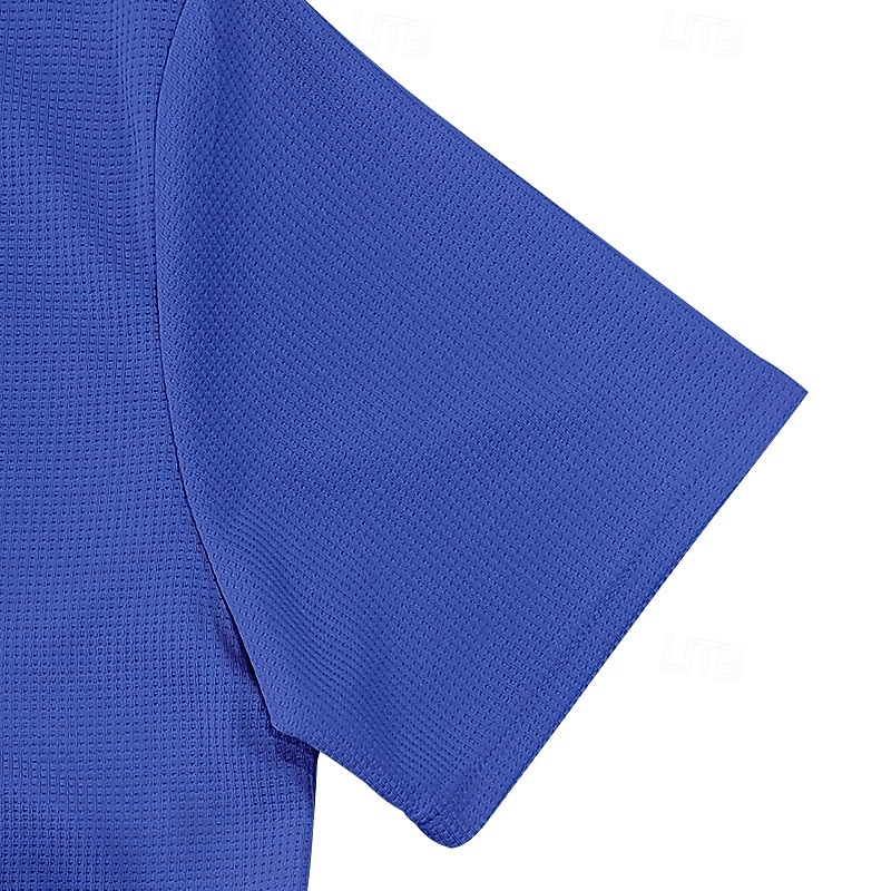 Per uomo Camicia a nido d'ape Completi T-shirt Outfit 2 pezzi Maglietta e pantaloncini Manica Corta Scollo a V Estate Semplice Moda Casual Allacciato 2 Pezzi Vacanza Abbigliamento quotidiano Uscire del 2025 a $28.99 –P7