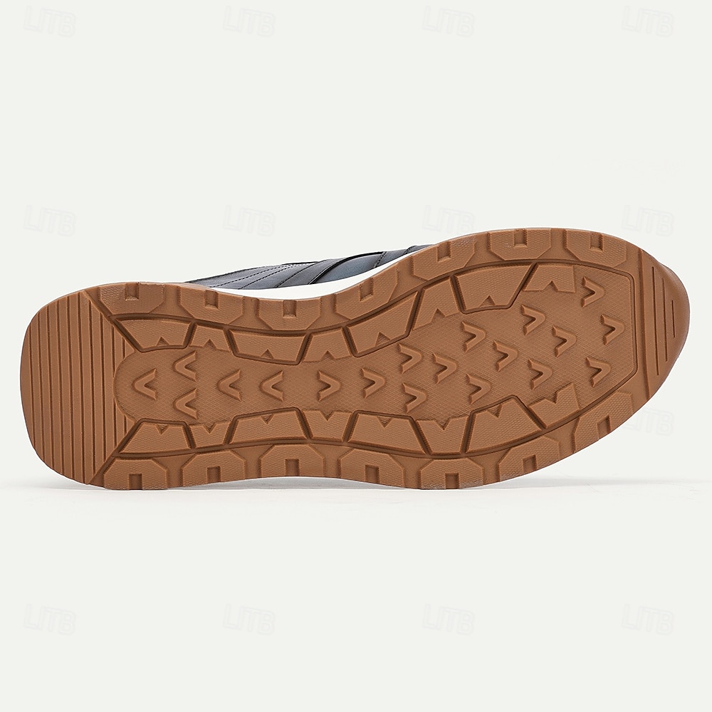 Ανδρικά Φόρεμα πάνινα παπούτσια Δέρμα Ιταλικό πλήρες δέρμα αγελάδας Αντιολισθητικό Δαντέλα μέχρι πάνω Μαύρο Μπλε Καφέ 2026 - $99.99 –P6