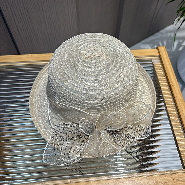 Kopfstück Tüll Hochzeit Abendgesellschaft Elegant Hochzeit Mit Tüll Kopfschmuck Kopfbedeckung 2025 - $19.99 –P10