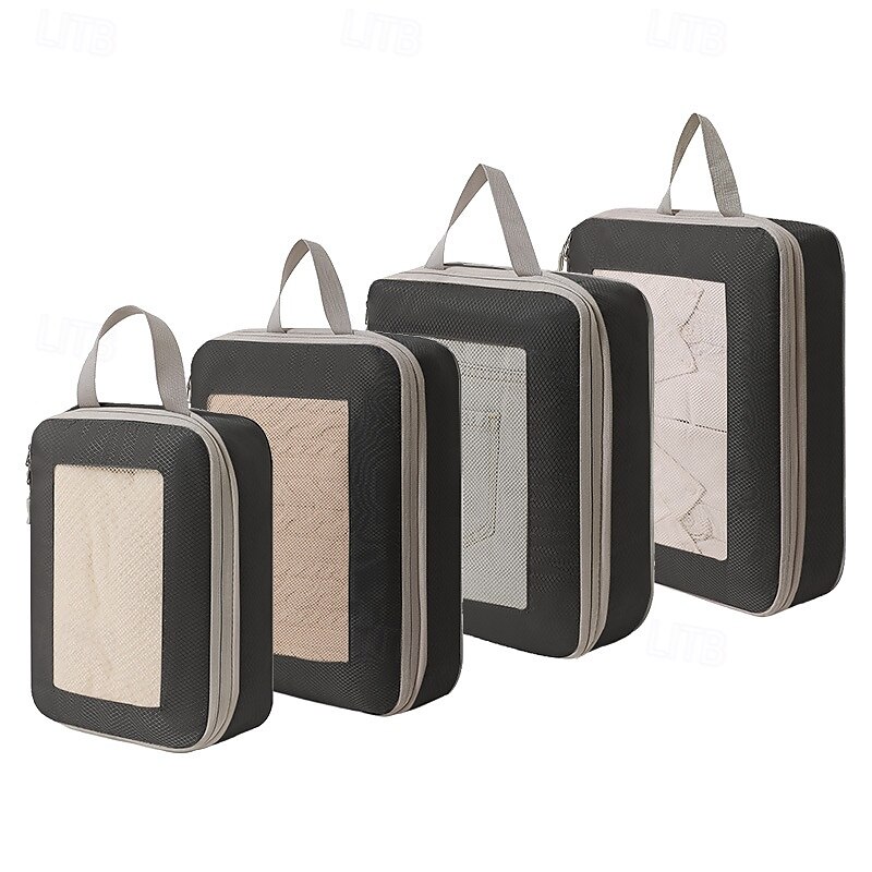 Compression Packing Cubes for Travel, Luggage & Backpack Organizer Set, Space Saver Storage Bags for Clothes, Shoes, Toiletries, Makeup & Digital Accessories 2025 - $21.99 –P7