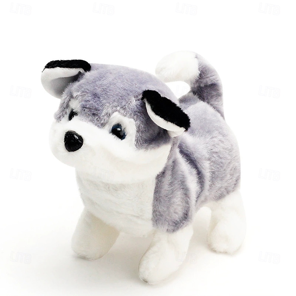 2025年 ぬいぐるみの犬、ぬいぐるみ、インタラクティブな犬ロボット、ロボット犬、吠える、タッチコントロール、電子ペットロボット、子犬のおもちゃ、女の子、赤ちゃん、子供向けのアニメ犬  コレクション – $24.99 –P5