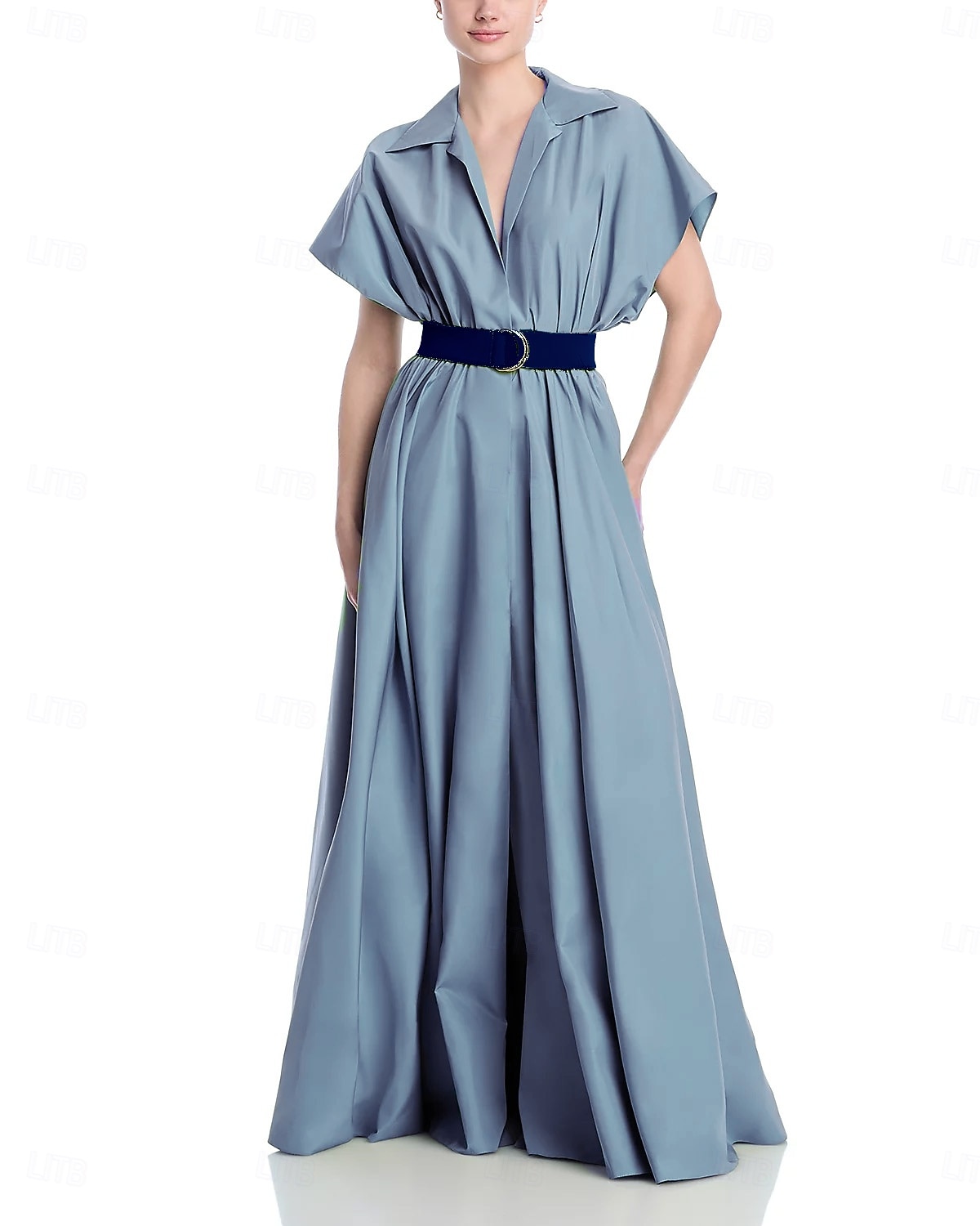 sachin and babi light blue dress Customized Luminous Luxury Kaftan Dresses Women Turkey Dolman Sleeve Muslim  Evening Dress Dolman Sleeve Night Dress