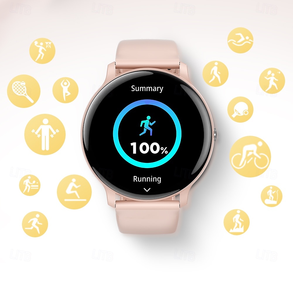 LIGE BW0905 Smart Watch Fitness Tracker Heart Rate Monitor Bluetooth Android iOS Waterproof 1.69" 2025 - $33.99 –P9