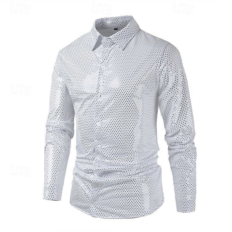 Per uomo Camicia Camicia Estiva Camicia casual Camicia da Spiaggia Camicia con Bottoni Bianco Manica Lunga Semplice Bavero Vacanza Camicia hawaiana Bottonato Abbigliamento Poliestere Moda Casual del 2025 a $28.99 –P2