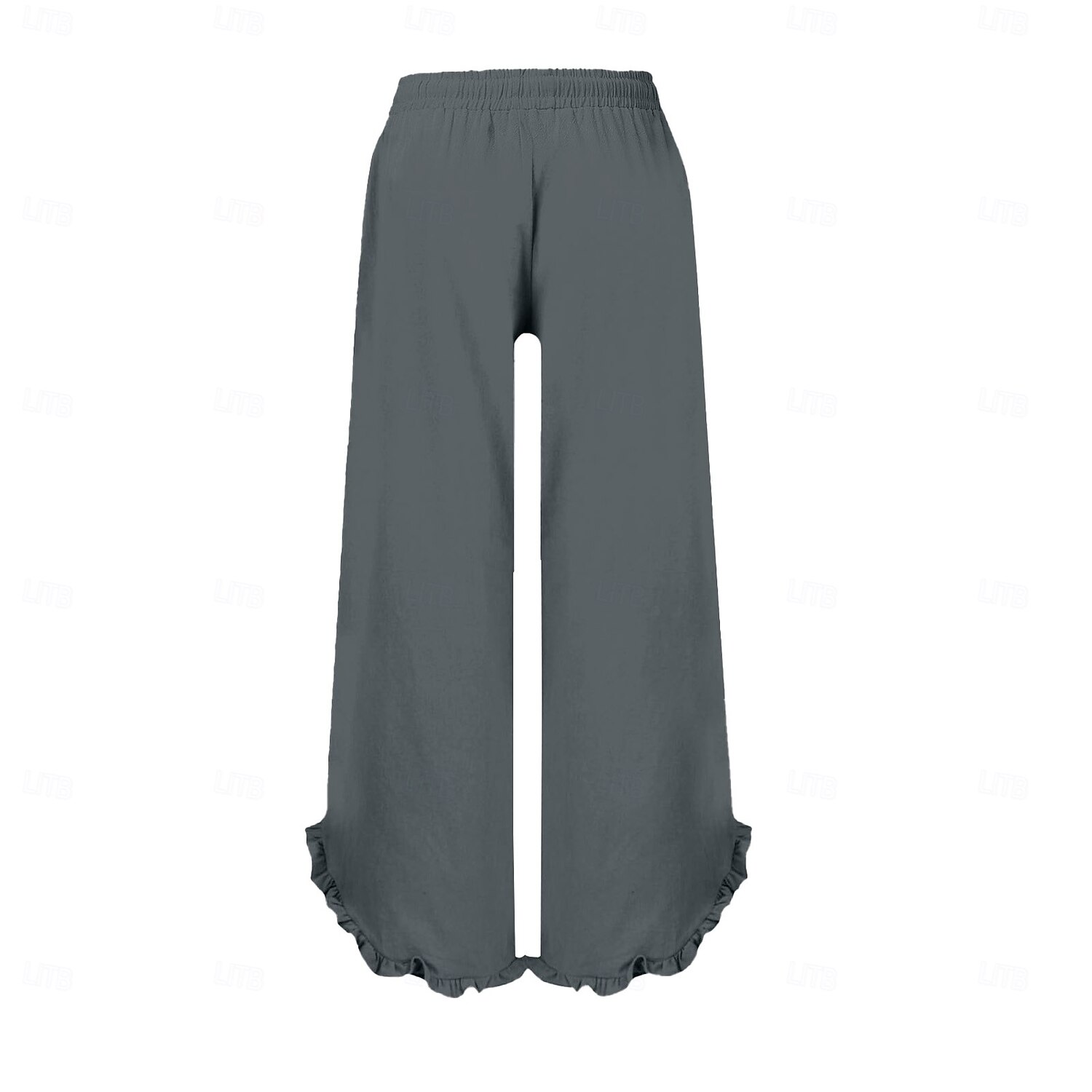 Women's Chinos Comfort Ankle-Length High Waist Solid Colored Inelastic Casual Daily Apple Green Navy-blue claret Cuticolor Summer Spring Loose Fit 2025 - $17.99 –P8