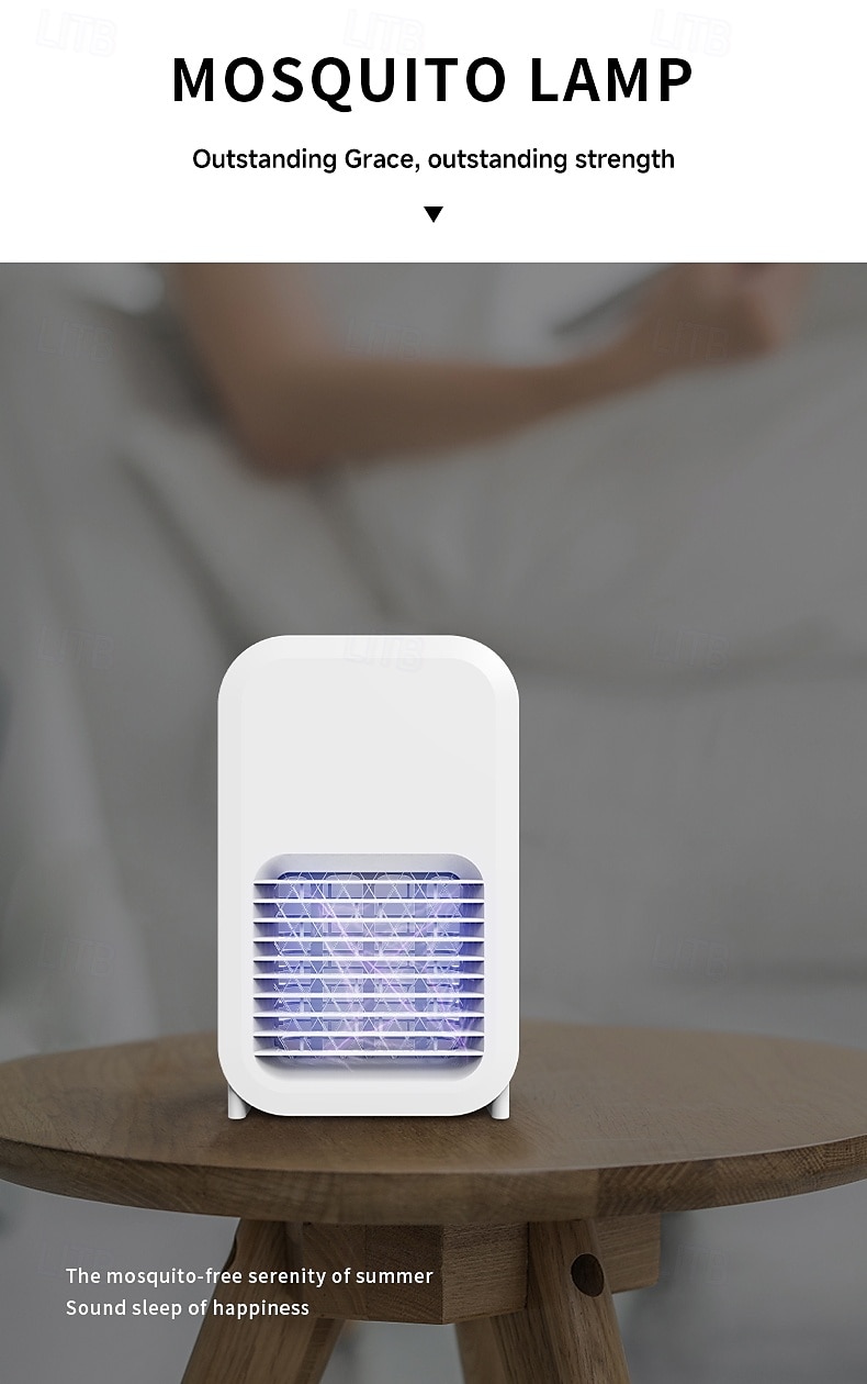 2025年 USB充電式電動蚊たたき – 充電式家庭用蚊殺しランプ、電気ショック付きハエ叩き  コレクション – $31.99 –P13