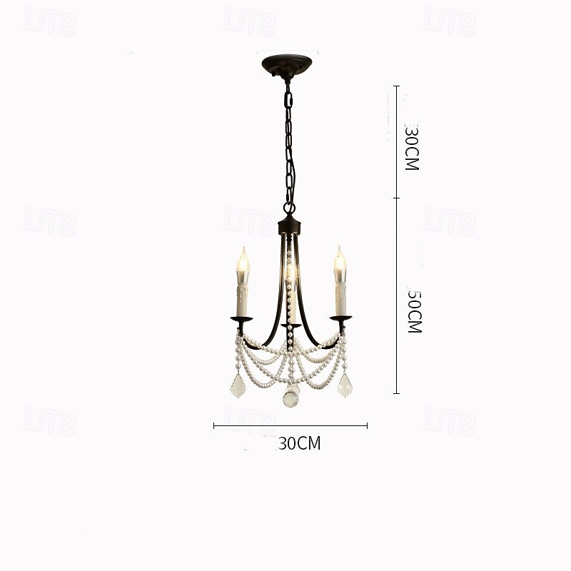 3-Light 6-Light 30 cm Lámpás dizájn Csillárok Fém Festett felületek LED 110-120 V 220-240 V 2025 - $582.97 –P6