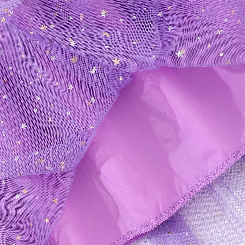 Settimana del libro 2026 Vestito per bambine Unicorno Manica corta Moda casual per esterni Adorabile Abito casual lungo fino al ginocchio in poliestere Abito trapezio Estate 4 anni+ Rosa chiaro Bianco Rosa del 2026 a $17.49 –P7