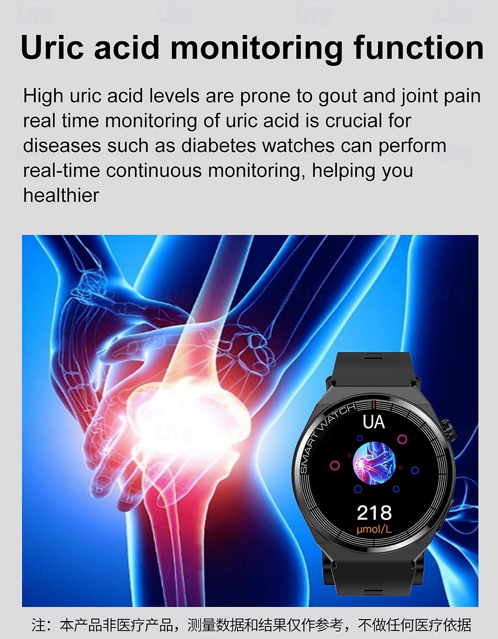 696 TK62 Умные часы 1.42 дюймовый Смарт Часы Bluetooth ЭКГ + PPG Педометр Напоминание о звонке Совместим с Android iOS Женский Мужчины Хендс-фри звонки Напоминание о сообщении IP 67 2025 - $142.99 –P16