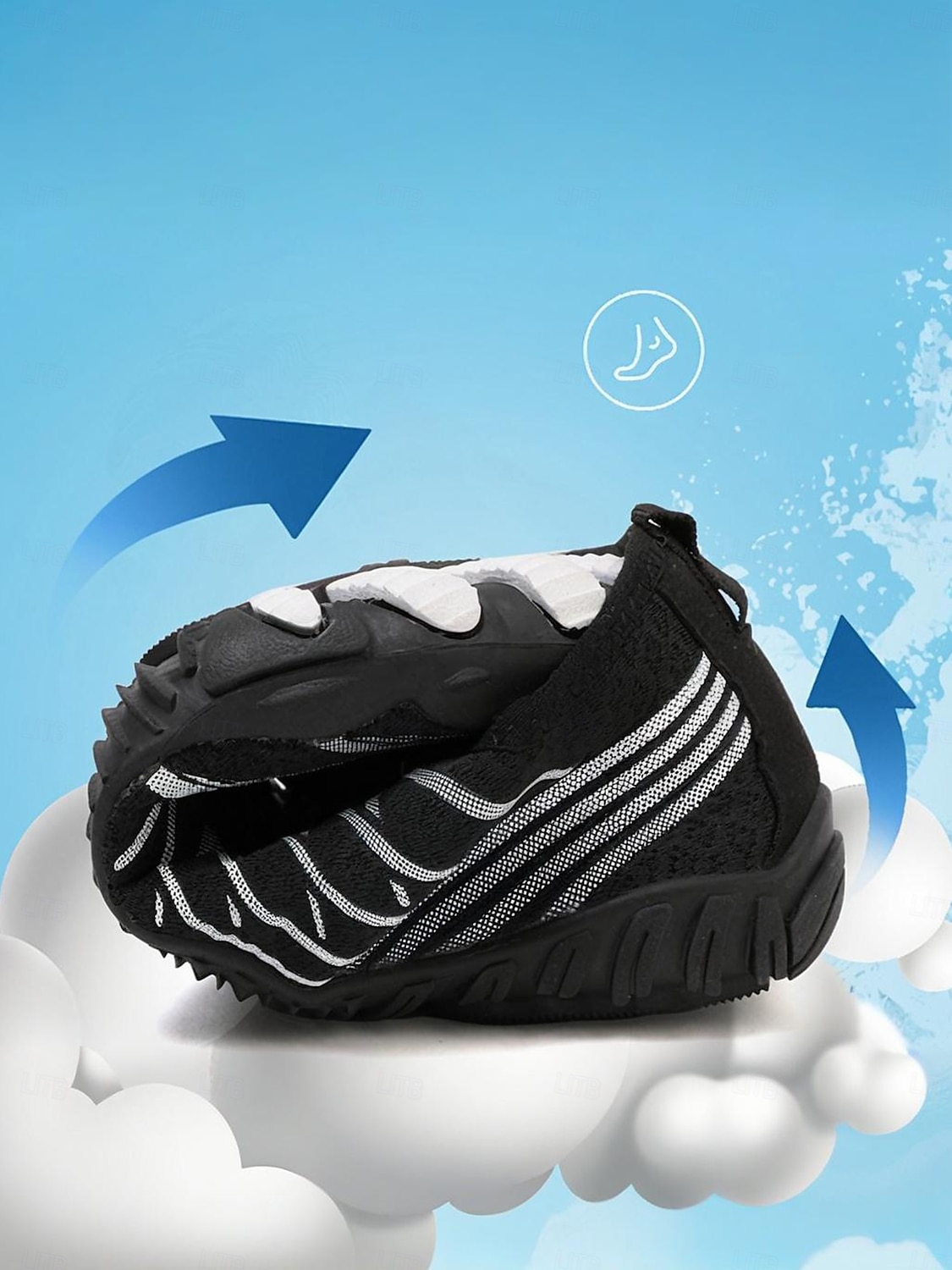 damskie oddychające buty barefoot – lekkie, szerokie, szybkoschnące buty do wody na zewnątrz i na plażę 2025 - $29.99 –P1