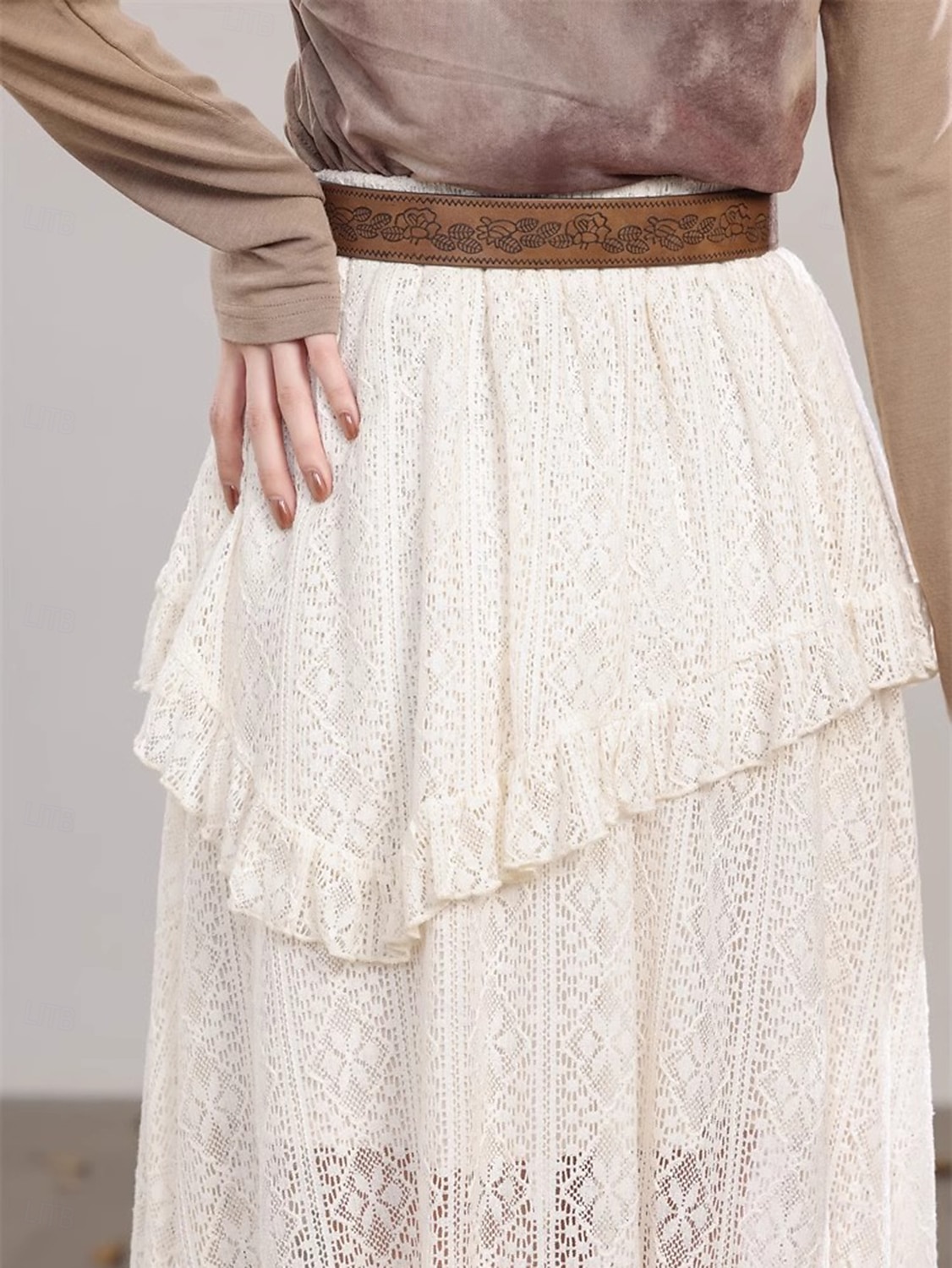 Retro Vintage Medieval Skirt Fancy Dress Women's Masquerade Casual Daily Adults' Skirt 2025 - $51.99 –P5