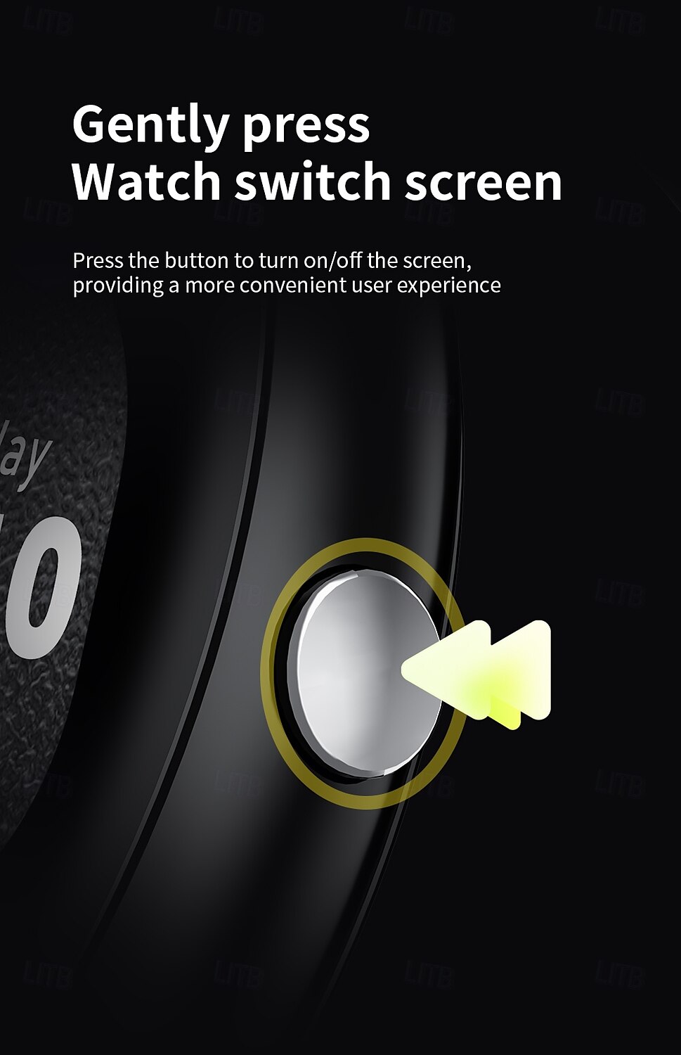 LIGE BW0905 Smart Watch Fitness Tracker Heart Rate Monitor Bluetooth Android iOS Waterproof 1.69" 2025 - $33.99 –P6