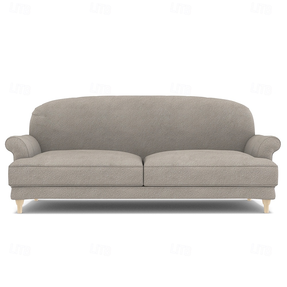 capa de sofá cor sólida acolchoado veludo slipcovers essebodacover litb capa prime de 2026 por $215.99 –P4
