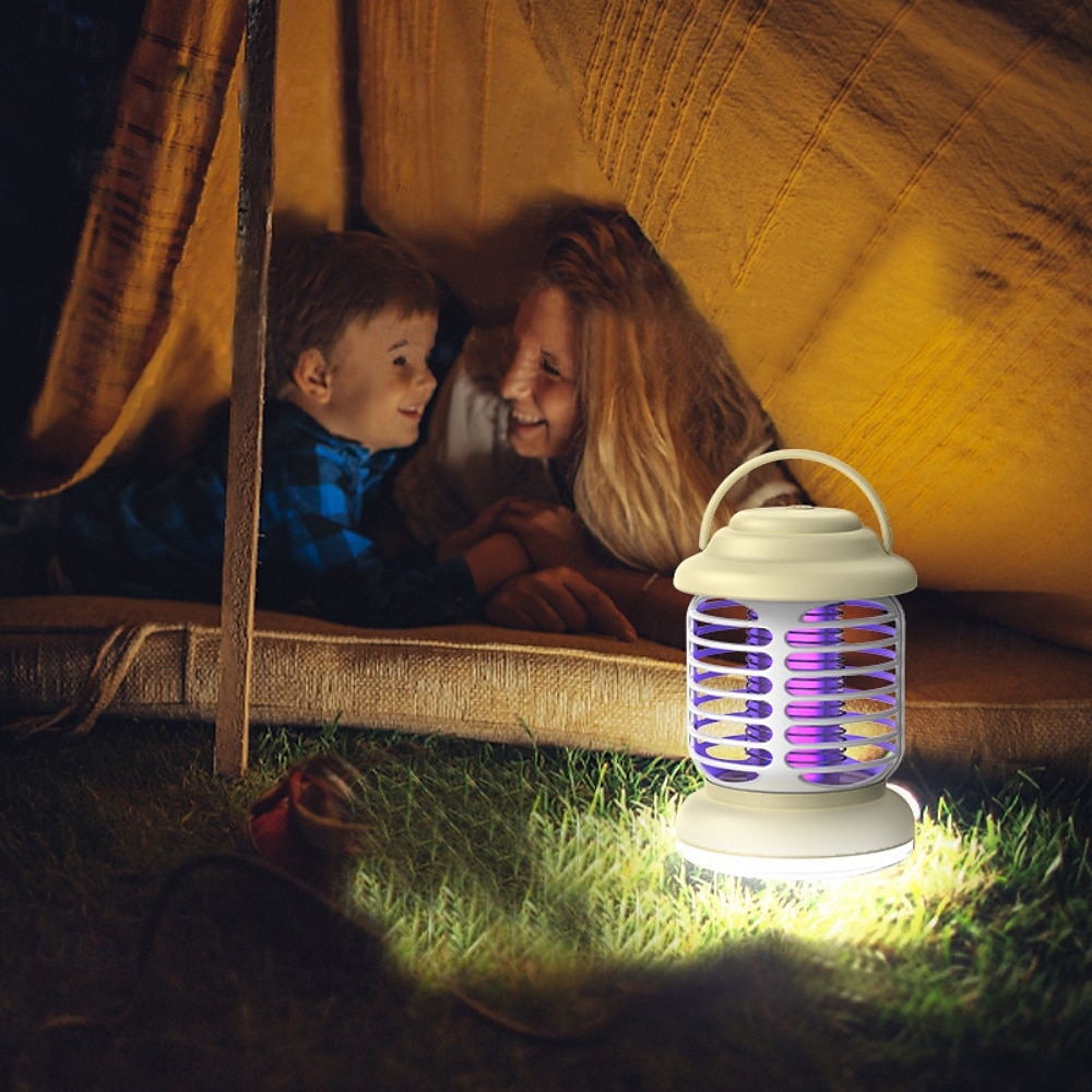 bugg zapper utomhus flug zapper inomhus laddningsbar mygg zapper bärbar camping flugfälla myggdödare lampa 2025 - $10.99 –P2