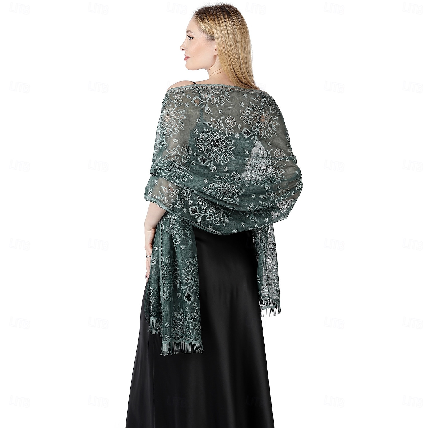 Women's Wrap Elegant Sleeveless Polyester Wedding Wraps With Tassel For Party Spring & Summer 2025 - $13.99 –P9